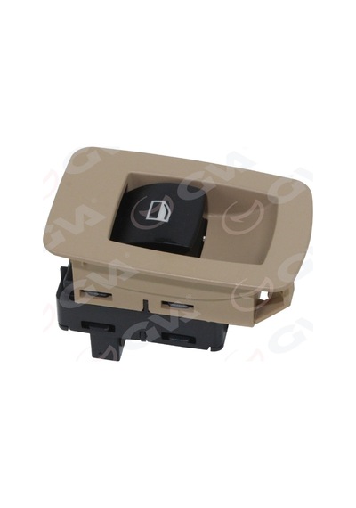 Gva Cam Açma Anahtarı Tekli Bej 4 Fişli Bmw E60 E83 Gva 8099009 61316951956