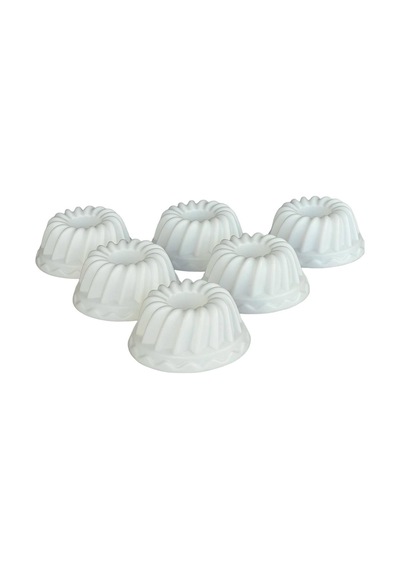 Silikon 6 Lı Muffin Kalıbı Krem Silikon Bej Diğer