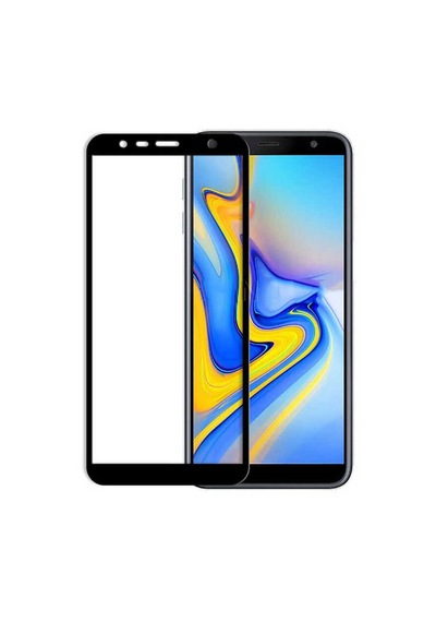Samsung Galaxy Uyumlu J4 Plus Davin 5d Cam Ekran Koruyucu Siyah Senalstore