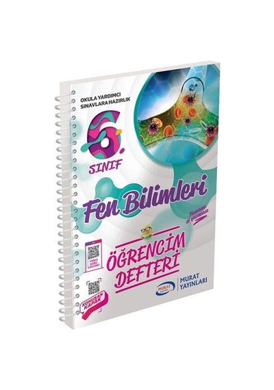 6.Sınıf Fen Bilimleri Öğrencim Defteri Murat Yayınları