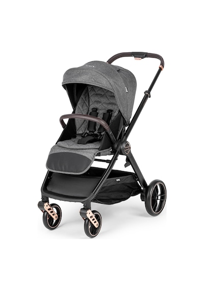Kanz X-go Ultimate Travel Sistem Bebek Arabası Rose Gold Gri Antrasit - Siyah