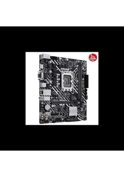 Asus Prıme H610m-d, 2xddr5, M.2, D-sub, Hdmı, Rs232 Port, 12-13.14.nesil, Lga1700 Soket, Anakart