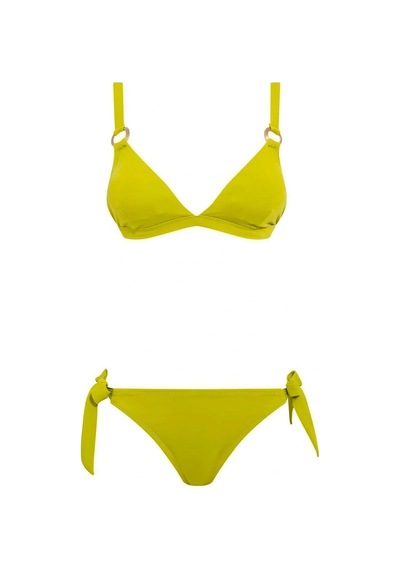 U.S. Polo Assn. Kadın Yeşil Bikini Takım Yeşil