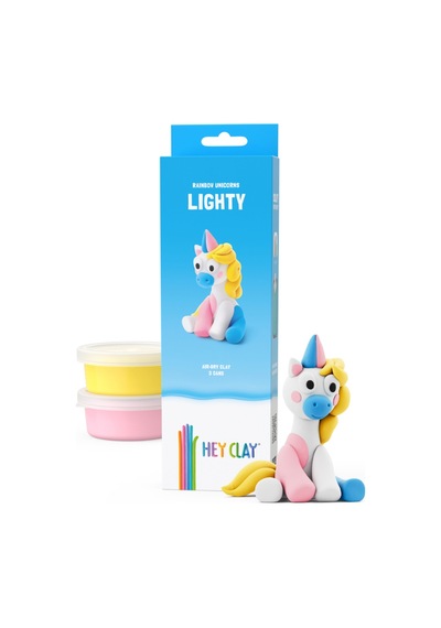 Hey Clay Yaratıcı Kil Seti - Lighty