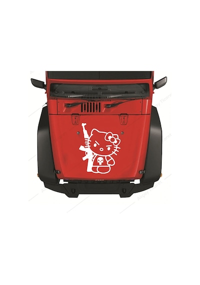 Hello Kitty Sticker Silah Sticker Oto Sticker Arma Sticker