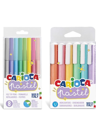 Carioca Pastel Renkler Boya Kalemi Seti
