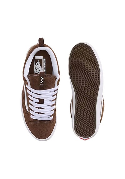 Vans Skate Old Skool 36 + Unisex Günlük Ayakkabı Vn000z3sfst1 Kahverengi