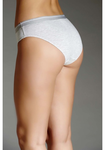 Newbra Kadın Penye Slip Külot - Gri