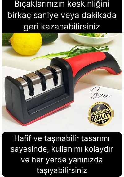 Profesyonel Bileme Aleti 3 Açılı Aşamalı Çok Fonksiyonlu Elmas Seramik Tungsten Çelik El Bıçakları
