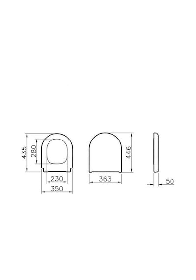 VitrA S50 Kanallı Asma Klozet+Kapak+VitrA Gömme Rezervuar Set