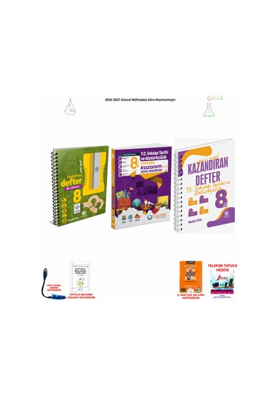 Çanta 8. Sınıf Lgs Fen Bilimleri Ve T.c. İnkılap 3 Kitap Seti