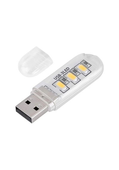 Portatif Mini Usb Led Işık Gece Okuma Kamp Lambası