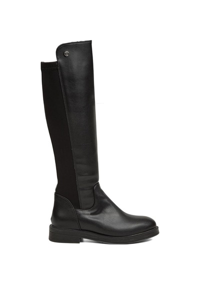 Pierre Cardin® | Pc-52066-3076 Siyah Cilt - Kadın Çizme Siyah