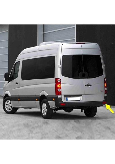 Vass41 Arka Tampon Sağ Reflektörü Kedi Gözü 2e0945105a Vw Crafter İle Uyumlu 2006-2016