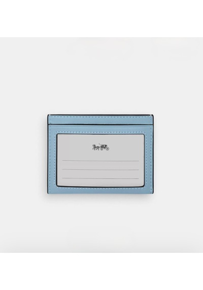 Coach Slim Id Case Kartlık Açık Mavi