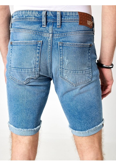 LOFT Slim Fit Erkek Şort Lf2032716 Q1.v1 Denim