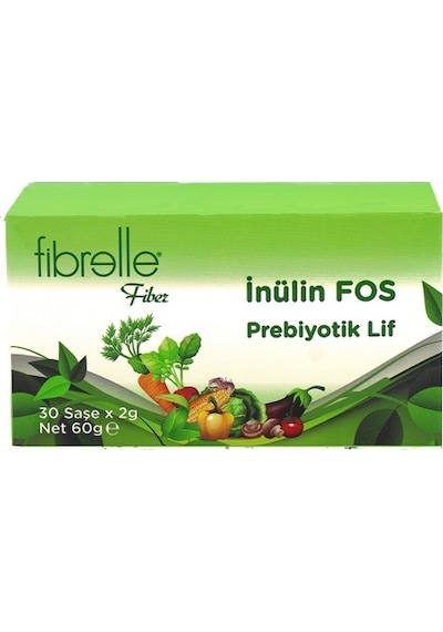Fibrelle İnülin Fos Prebiyotik Lif 30 Saşe