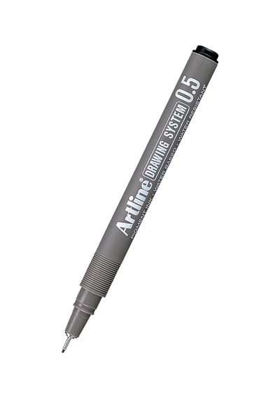 Artline 0.5 Çizim Kalemi Siyah 235