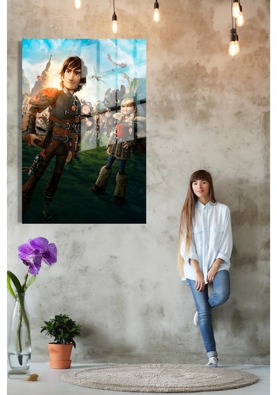 "miyrem Animasyon Kahramanları1^ Design Cam Tablo Model: 322