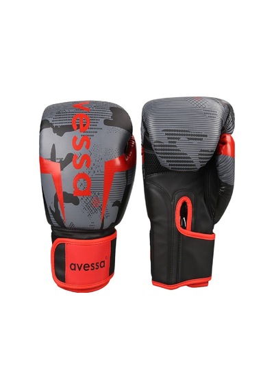 Avessa Ring-310-black Boks Eldiveni 2 Krly2640 Siyah - Kırmızı