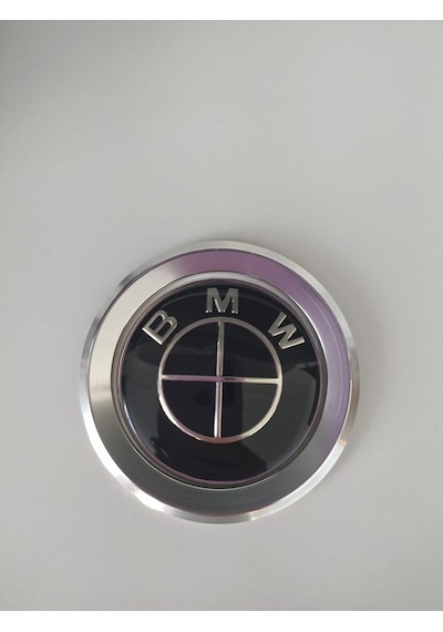 Bmw Direksiyon Logo Ve Çerçeve (Fullblack)