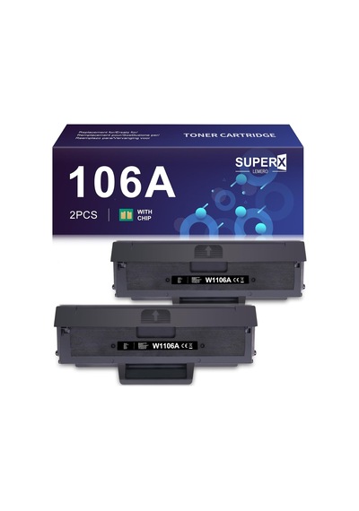 Hp Lazer Mfp 135a 135w 135r 137fnw Hp Lazer 107a 107r İçin Hp 106a W1106a Uyumlu 106a W1106a Toner Çipli