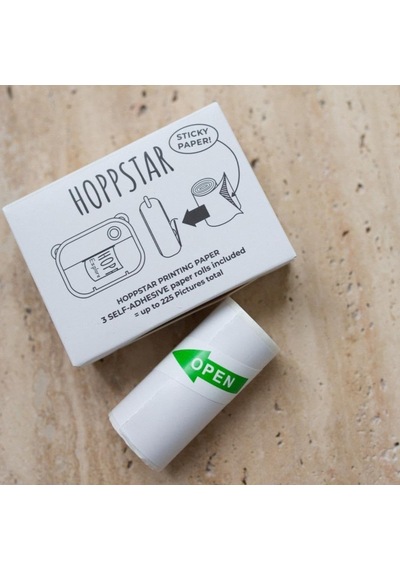 Hoppstar Model Hoppstar Yedek Kağıt, 3 Rulo Kendinden Yapışkanlı Kağıt