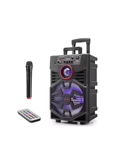 Kimiso QS1341 El Mikrofonlu 30 Cm 30W Mini Müzik