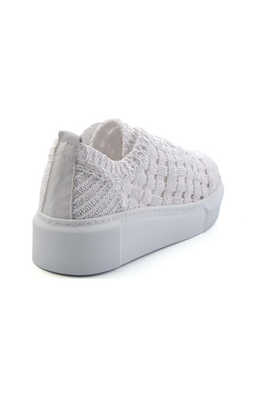 Bambi Beyaz Leather Kadın Sneaker K01303018616 Beyaz