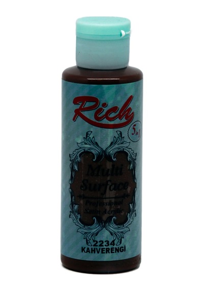 Rich Multi Akrilik Boya 2234 Kahverengi 120 Cc