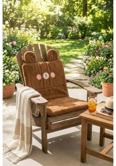 Orret Home Ayıcık Emojili Peluş Sandalye Ve Koltuk Minderi 65x42 Cm, Lastikli Sırt Destekli Minder, Yumuşak Peluş Kumaş, Arkası Lastikli Tasarım, Ev Ve Ofis Sandalyeleri İçin Oturma Minderi Kahve Açık Altın Orret Home Ayıcık Emojili Peluş Sandalye Ve Koltuk Minderi 65x42 Cm, Lastikli Sırt Destekli Minder, Yumuşak Peluş Kumaş, Arkası Lastikli Tasarım, Ev Ve Ofis Sandalyeleri İçin Oturma Minderi Kahve Açık Altın