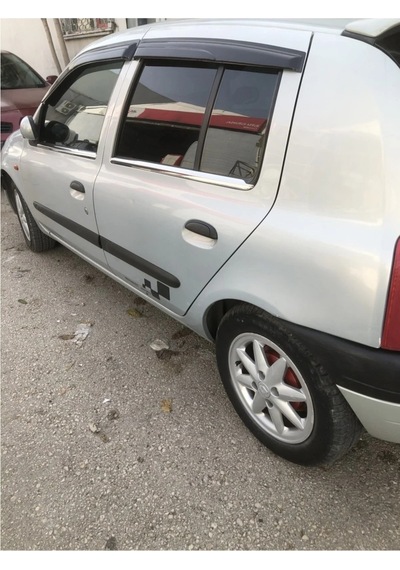 Renault Clio 2 Hb Krom Cam Çıtası Paslanmaz Çelik 4 Parça 1999-2005