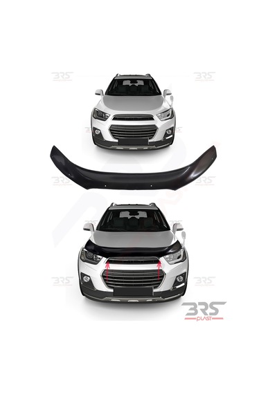 Chevrolet Captiva Uyumlu 2012-2019 Abs Kaput Rüzgarlığı