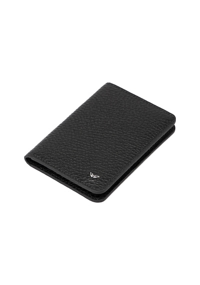 Tergan Siyah Deri Unisex Kredi Kartlık 1645A41