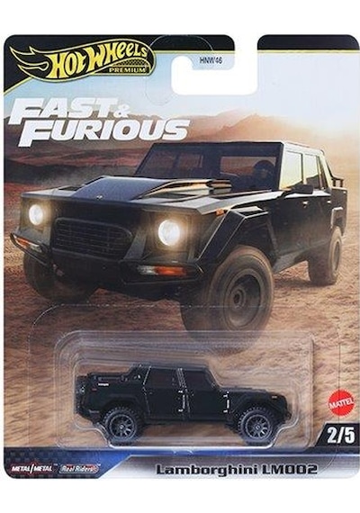 Hot Wheels Fast Furious Lamborghini Lm002 Hnw46 Jbl86 Çok Renkli