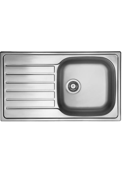Ukinox Eviye Hypnos Dekorlu 50 x 86 Tek Goz Sol