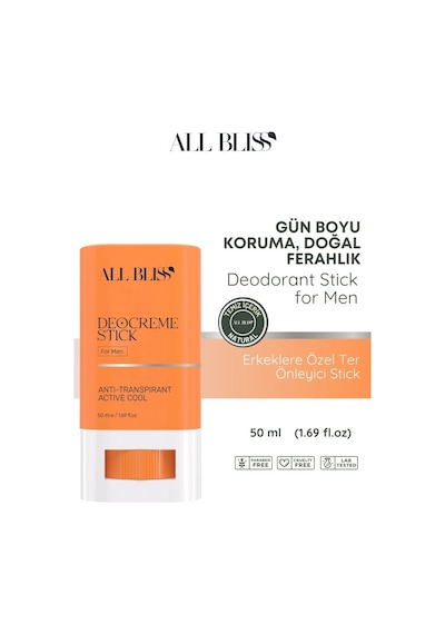 Erkeklere Özel Deodorant Stick 50 Ml