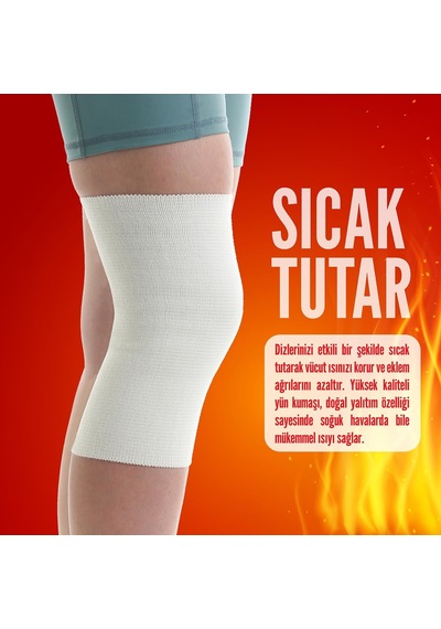 Yün Termal Dizlik İçlik, Sıcak Tutan Dizlik, Doğal Yün Dizlik, Kışlık Dizlik