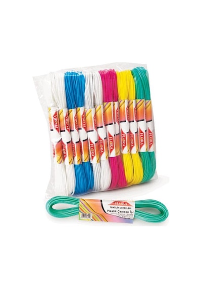 Omnisoft FLR FT522 PVC Çamaşır İpi 10 Metre 12'li Paket