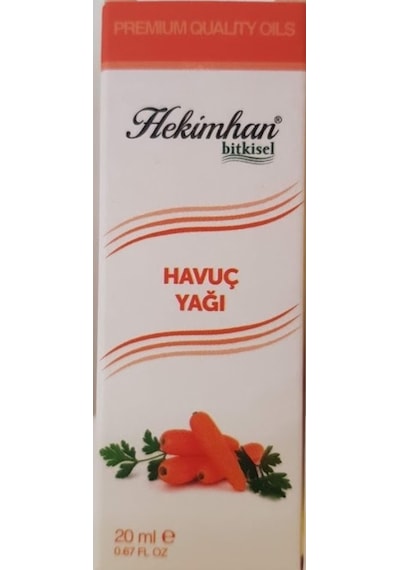 Hekimhan Bitkisel Havuç Yağı 20 ML