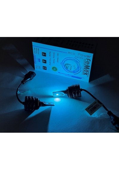 Femex Eco Power Buz Mavi 8000k Csp Chipset H8/11 Led Xenon Led Headlight