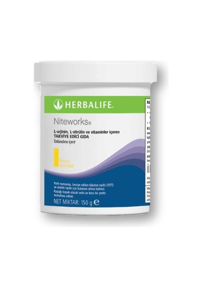 L-arjinin Ve L-sitrülinli Takviye Edici Gıda Niteworks 150g