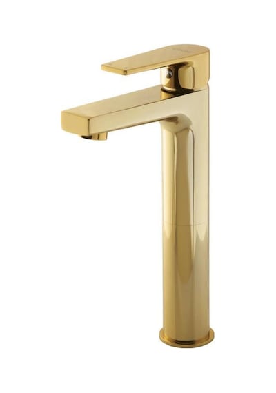 Creavit Sr6500G Sharp Uzun Lavabo Armatürü Altın