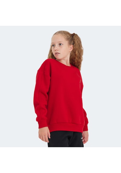 Slazenger LONE Çocuk  Kırmızı Sweatshirt
