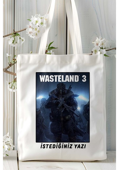 Art Hediye Wasteland Oyun Baskılı Omuz Çanta Kişiye Özel Model 1 Çok Renkli
