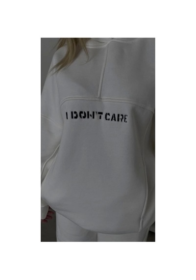 Butik İstanbul Nakış İşlemeli Üç İplik Sweat Takım- Beyaz