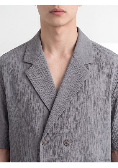 Lcw Vision Gri Loose Fit Erkek Gömlek