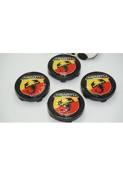 Abarth Jant Göbeği Kapak Seti 60mm