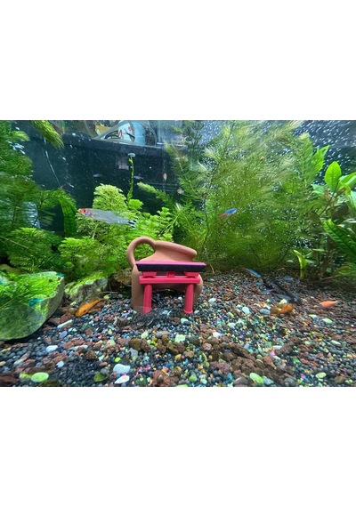 Mini Tapınak Evi Suya Batan Akvaryum Dekoru