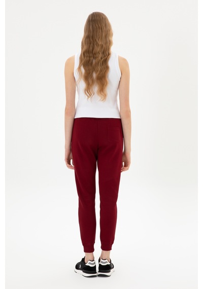 U.S. Polo Assn. Kadın Bordo Jogger Eşofman Altı 50307759-VR014